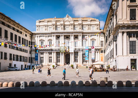 Gallery San Lorenzo al Ducale Genova Piazza Giacomo Matteotti, Gênes, Zena, Ligurie, Italie, Europe Banque D'Images