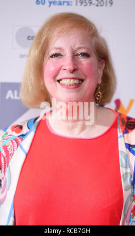 Gail Renard arrive au Collège royal des médecins à Londres pour les prix de la Guilde des écrivains Banque D'Images