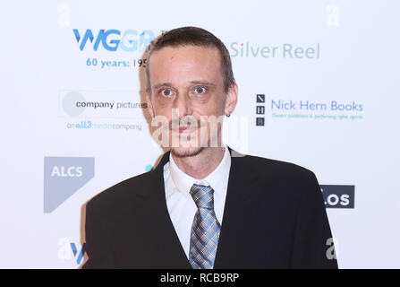 Londres, Royaume-Uni. 14 janvier, 2019. Mackenzie Crook, Writers Guild Awards 2019, Collège royal des médecins, Londres, Royaume-Uni, 14 janvier 2019, photo de Richard Goldschmidt : Riche de crédit Gold/Alamy Live News Banque D'Images