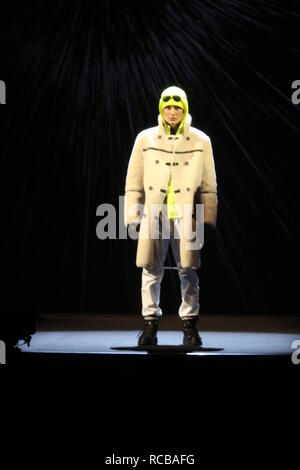 Berlin, Allemagne, 14 janvier 2019, Bogner Fashion Show à la Mercedes-Benz Fashion Week (MBFW) Automne / Hiver 2019 eWerk à Berlin à Berlin-Mitte. Credit : SAO frappé/Alamy Live News Banque D'Images