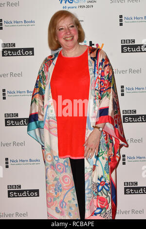 Londres, Royaume-Uni. 14 Jan, 2019. Gail Renard occupe 2019 Writers' Guild Awards au Collège royal des médecins le 14 janvier 2019, Londres, Royaume-Uni : Crédit photo Capital/Alamy Live News Banque D'Images