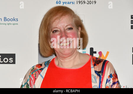 Londres, Royaume-Uni. 14 Jan, 2019. Gail Renard occupe 2019 Writers' Guild Awards au Collège royal des médecins le 14 janvier 2019, Londres, Royaume-Uni : Crédit photo Capital/Alamy Live News Banque D'Images