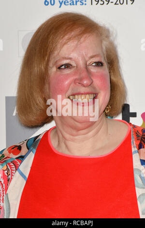 Londres, Royaume-Uni. 14 Jan, 2019. Gail Renard occupe 2019 Writers' Guild Awards au Collège royal des médecins le 14 janvier 2019, Londres, Royaume-Uni : Crédit photo Capital/Alamy Live News Banque D'Images