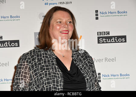 Londres, Royaume-Uni. 14 Jan, 2019. Joanna Scanlan assiste à 2019 Writers' Guild Awards au Collège royal des médecins le 14 janvier 2019, Londres, Royaume-Uni : Crédit photo Capital/Alamy Live News Banque D'Images