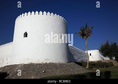 Fort de Sohar, Oman, Péninsule Arabique, au Moyen-Orient, en Asie Banque D'Images