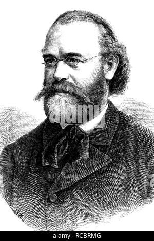 Gustav Adolf Friedrich Neumann, 1825 - 1884, un peintre, dessinateur et copiste, graphiste et peintre de marine Banque D'Images
