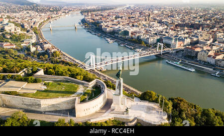 Citadelle, Budapest, Hongrie Banque D'Images