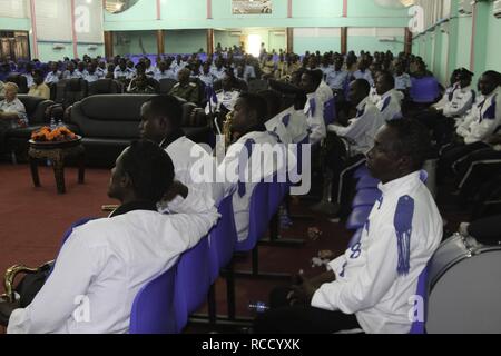 L'Union de l'Afrique Somalie de Mogadiscio, cérémonie de lancement de la formation de police communautaire-4 (12453163185). Banque D'Images