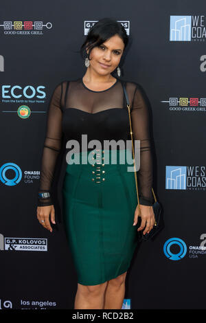 Los Angeles, USA. 06 Juin, 2018. Vassy arrive à Los Angeles Greek Film Festival 2018 Dans Egyptian Theatre Le 6 juin 2018. Banque D'Images