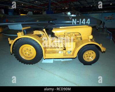 Tracktor aérodrome à Soesterberg. Banque D'Images