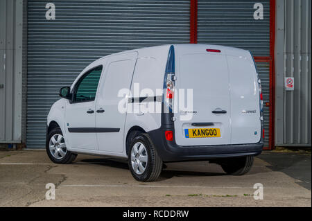 2013 Renault Kangoo ZE fourgon électrique Banque D'Images