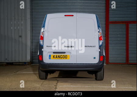 2013 Renault Kangoo ZE fourgon électrique Banque D'Images