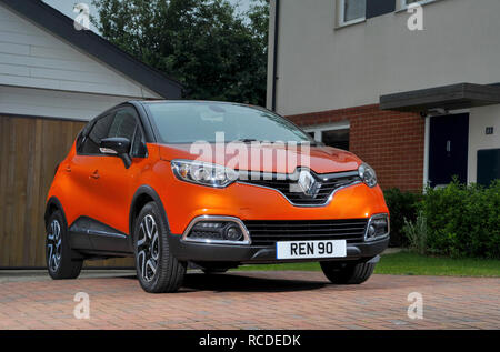 2013 Renault Captur petits VUS en Français Banque D'Images