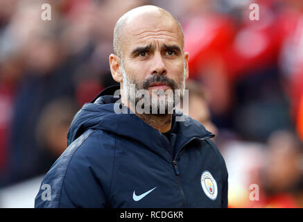Photo de fichier en date du 07-10-2018 de Manchester City manager Pep Guardiola Banque D'Images