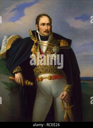 Eugène de Beauharnais (1781-1824), vice-roi du royaume d'Italie, Grand-duc de Francfort, duc de Leuchtenberg. Musée : Etat de l'Ermitage, Saint-Pétersbourg. Auteur : Richter, Johann Heinrich. Banque D'Images