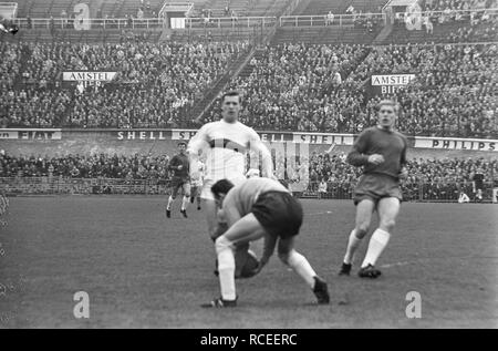 Ajax tegen DWS 2-1, spelmomenten Bestanddeelnr, 919-0125. Banque D'Images