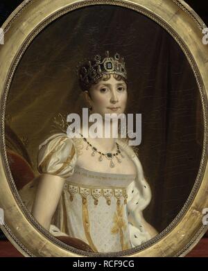 Joséphine de Beauharnais, la première épouse de Napoléon Bonaparte (1763-1814). Musée : Musée national des châteaux de Malmaison et de Bois-Préau. Auteur : Gerard, François. Banque D'Images