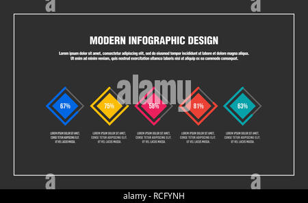 Éléments de conception infographique. Banque D'Images