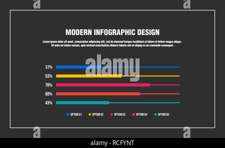 Éléments de conception infographique. Banque D'Images