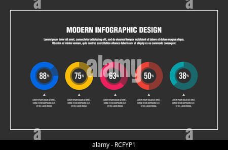 Éléments de conception infographique. Banque D'Images