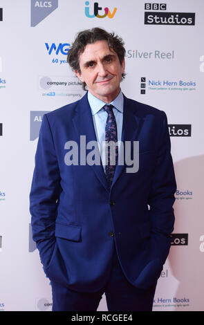 Stephen McGann arrive au Collège royal des médecins à Londres pour les prix de la Guilde des écrivains Banque D'Images