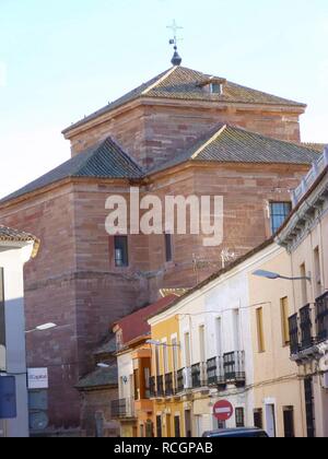 Alcazar de San Juan - Iglesia de Santa Quiteria 01. Banque D'Images