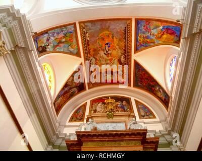 Alcoy - Iglesia de Santa María 29 Arciprestal. Banque D'Images