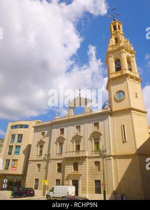 Alcoy - Iglesia de Santa María 08 Arciprestal. Banque D'Images