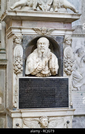 Monument à Gian Girolamo Albani, église de Santa Maria del Popolo, Rome, Italie Banque D'Images