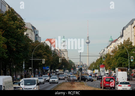 Berlin Frankfurter Allee Banque D'Images