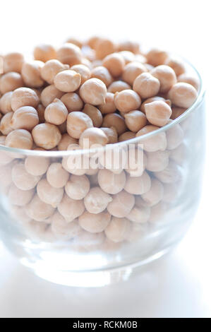 L'Italie, l'Ombrie, le ceci, Pois chiches secs Banque D'Images