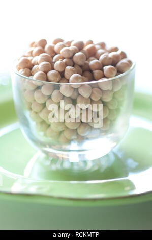 L'Italie, l'Ombrie, le ceci, Pois chiches secs Banque D'Images