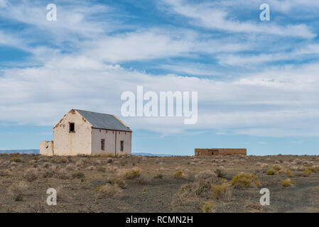 Dans les vieilles ruines Tankwa Karoo dans la province du Cap du Nord Banque D'Images