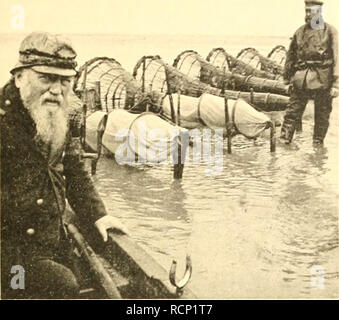 . Un Garneelenfischerei Die preussischen Küste der oldenburgischen und bis zum Dollart. La crevette -- L'Allemagne, la crevette -- Mer du Nord. I. Tafel. Garneelenfischerei mourir. Veuillez noter que ces images sont extraites de la page numérisée des images qui peuvent avoir été retouchées numériquement pour plus de lisibilité - coloration et l'aspect de ces illustrations ne peut pas parfaitement ressembler à l'œuvre originale.. Henking. [S. l.  : S. n. Banque D'Images