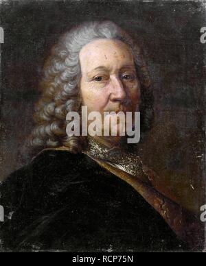 Portrait de François Chicoyneau (1672-1752). Musée : Musée de l'histoire de la France, Le Château de Versailles. Auteur : Arnulphy, Claude. Banque D'Images