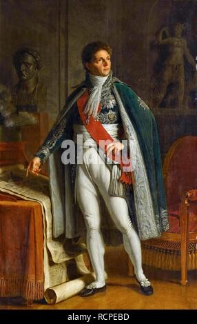 Louis Alexandre Berthier, Prince de Wagram, Duc de Valangin, Prince de Neuchâtel (1753-1815), Maréchal de France. Musée : Musée de l'histoire de la France, Le Château de Versailles. Auteur : Jacques Augustin Catherine Pajou,. Banque D'Images