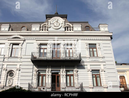 L'architecture de style Art Nouveau à l'Avenue Aghmashenebeli à Tbilissi Banque D'Images