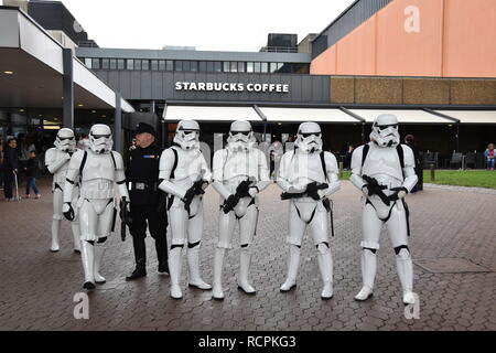 Stormtroopers impériaux à NEC Banque D'Images