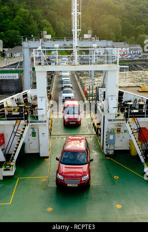 À Craignure ferry Ecosse highlands Oban Banque D'Images