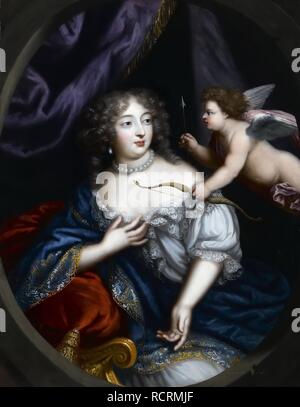 Françoise-Athénaïs de Rochechouart, Marquise de Montespan (1640-1707). Musée : Musée de l'histoire de la France, Le Château de Versailles. Auteur : Mignard, Pierre. Banque D'Images