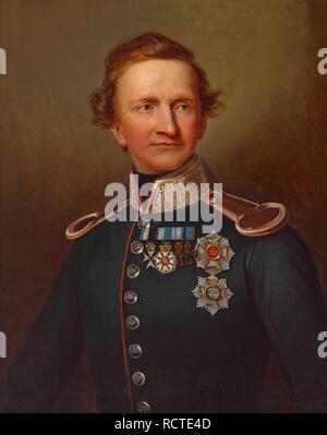 Portrait de Louis ier de Bavière (1786-1868). Musée : collection privée. Auteur : Joseph Karl Stieler,. Banque D'Images