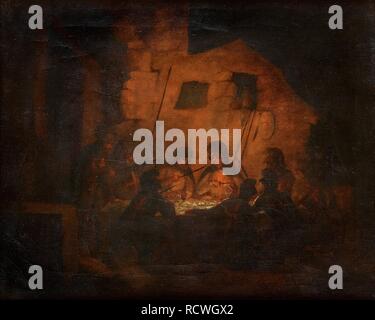 Les francs-maçons (Templiers). Musée : collection privée. Auteur : PEHR HÖRBERG. Banque D'Images