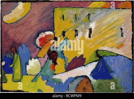 Étude pour l'Improvisation 3. Musée : collection privée. Auteur : Kandinsky, Vassily Vassilievitch. Banque D'Images