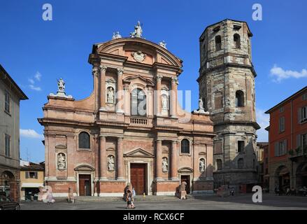 Basilique San Prospero, Reggio Emilia, Emilia Romagna, Italie, Europe Banque D'Images