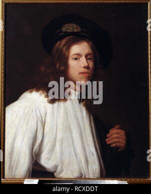 L'auto-portrait. Musée : Musée d'art régional I. Kramskoi, Voronezh. Auteur : Hoogstraten, Samuel Dirksz, van. Banque D'Images