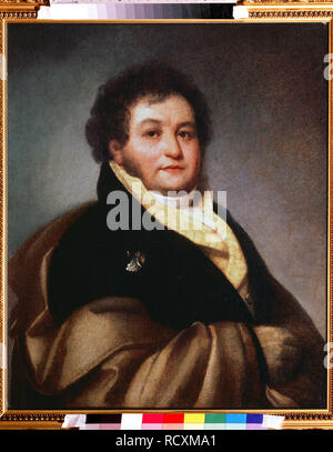 Portrait du Comte Vasili Musin-Pushkin-Bruxelles (1773-1836). Musée : State C. Tropinin-Museum, Moscou. Auteur : Lotto, Lorenzo. Banque D'Images