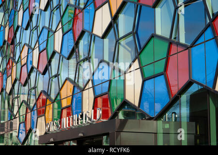 Avis d'un des bureaux de Smithfield, Glasgow City Council, Hanley, Stoke on Trent Banque D'Images