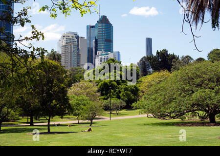 Jardins Botaniques, Brisbane, Queensland, Australie Banque D'Images