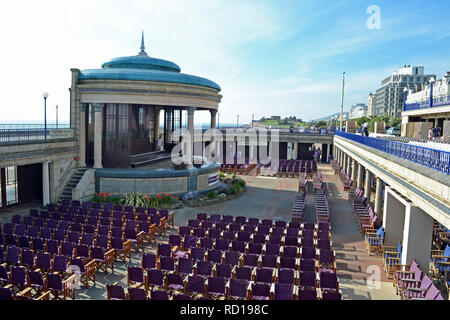 Le kiosque à Eastbourne, East Sussex, UK Banque D'Images