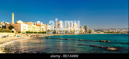 Station de Tyr au Liban Banque D'Images